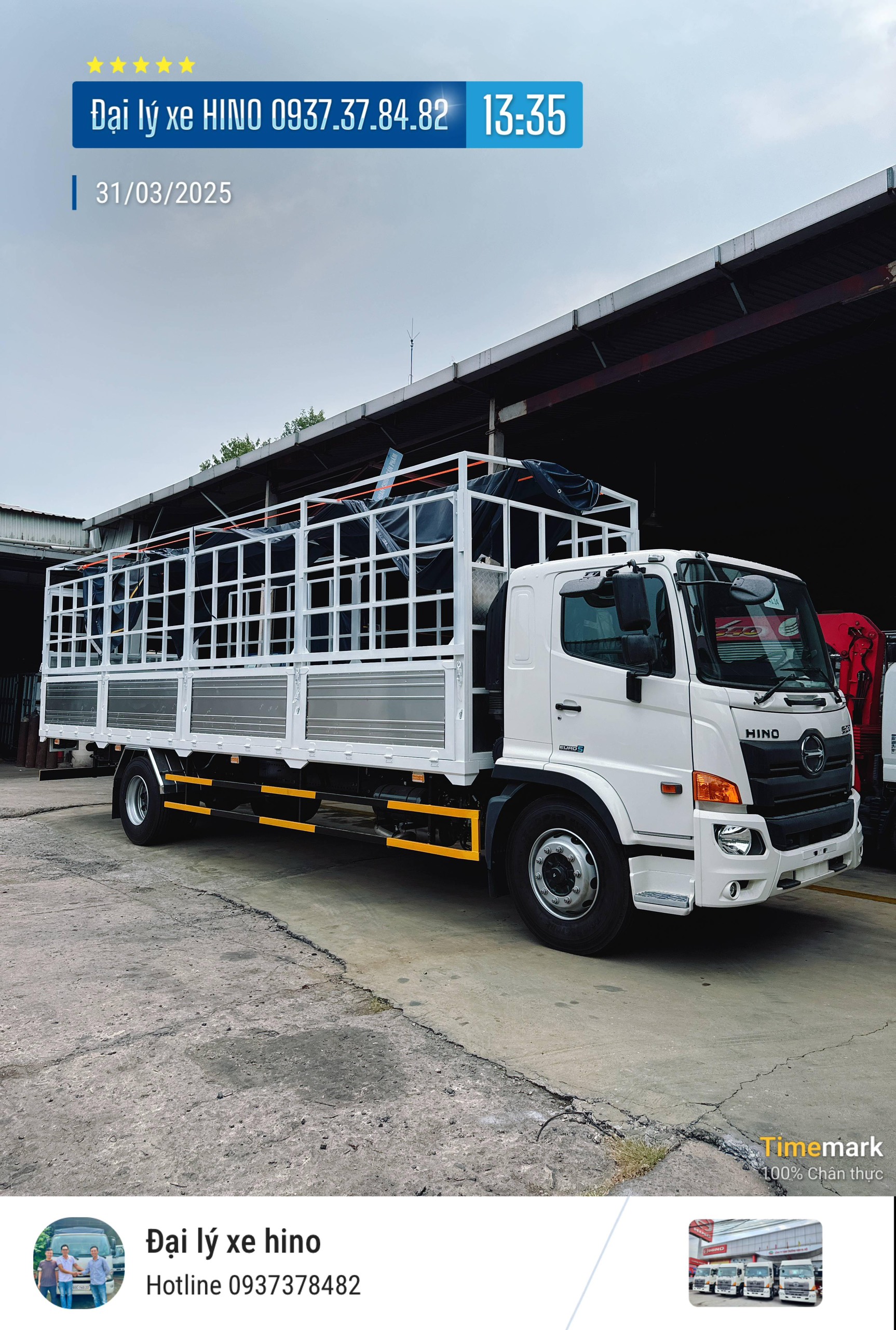 Thùng Mui Bạt Tải 9,2 TẤN FG8JP8A