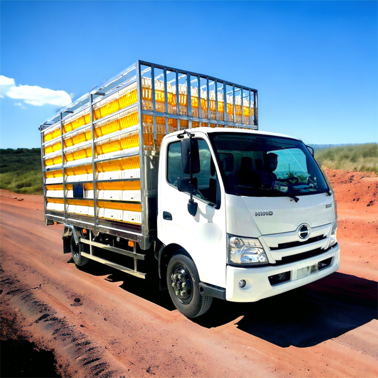 HINO CHỞ GIA CẦM XZU720 