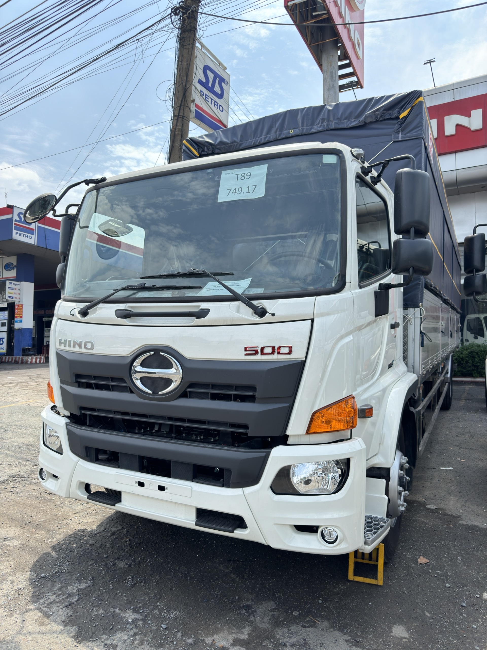 Thùng Mui Bạt Tải 9,2 TẤN FG8JP8A