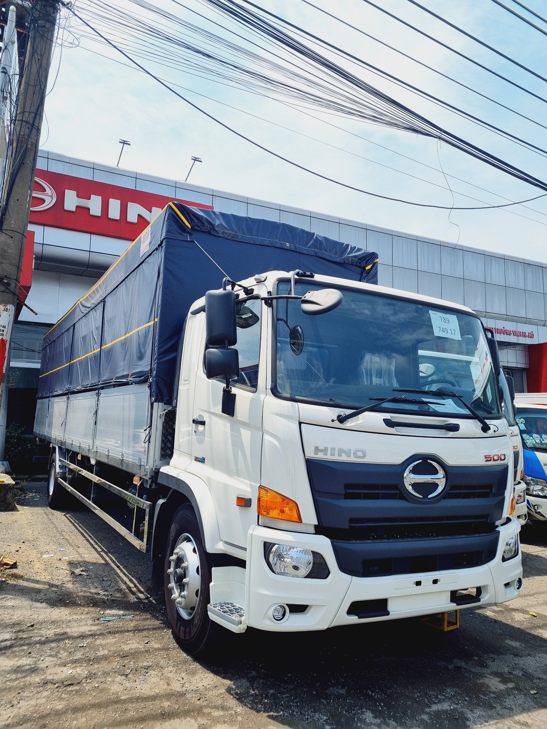 Thùng Mui Bạt Tải 9,2 TẤN FG8JP8A