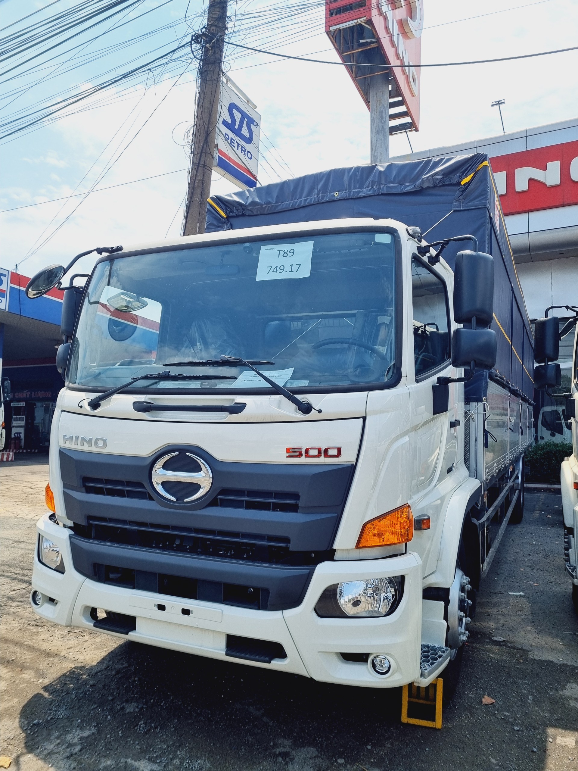 Thùng Mui Bạt Tải 9,2 TẤN FG8JP8A