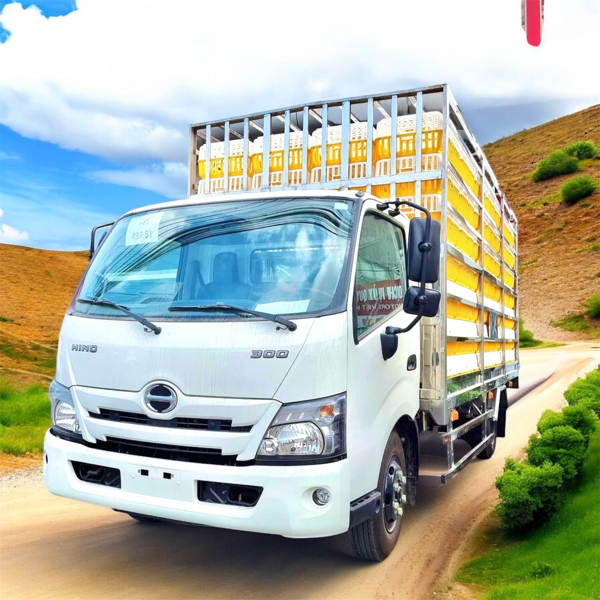 HINO CHỞ GIA CẦM XZU730